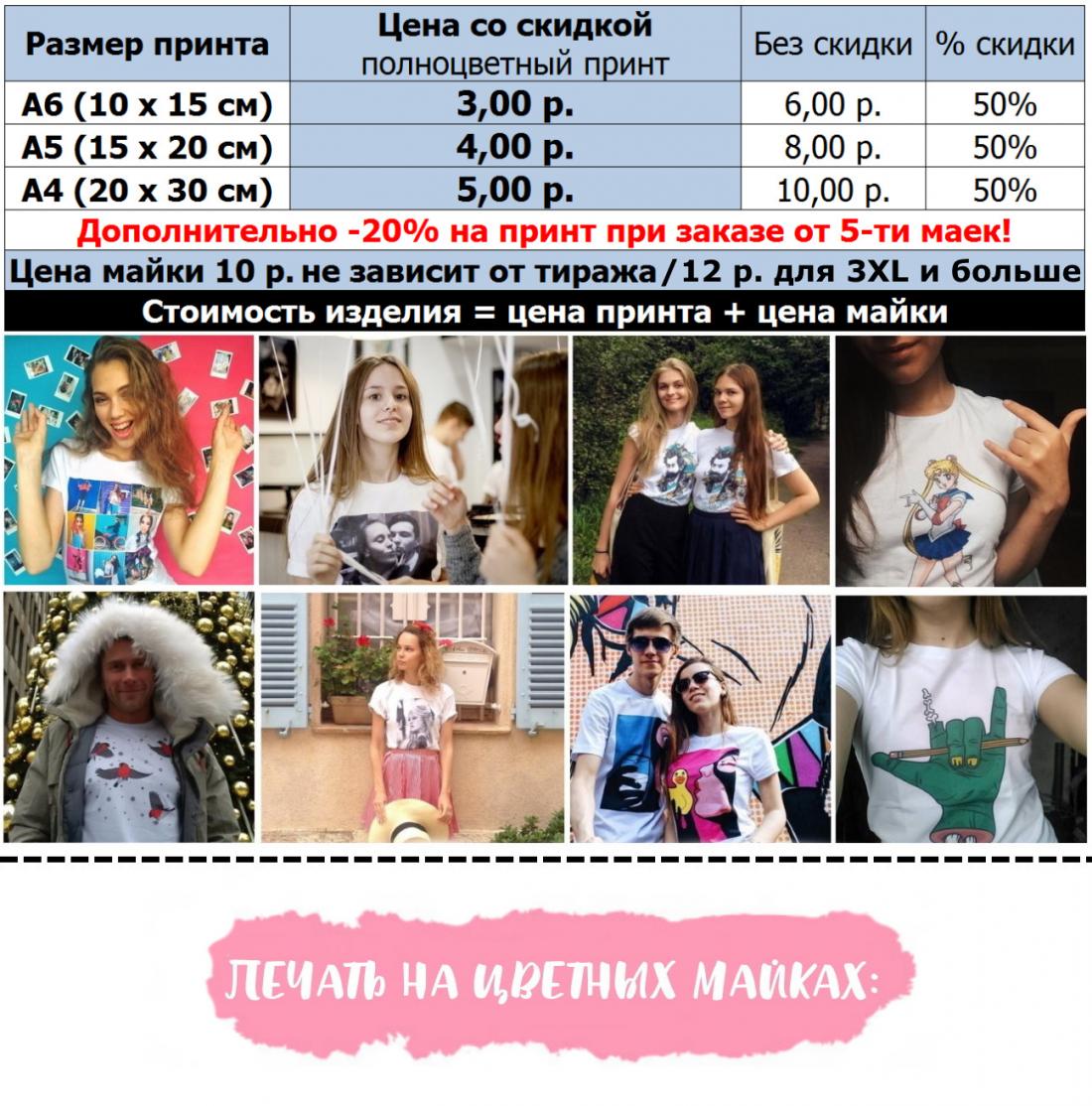 Смотрите, какая акция: фотопечать, срочное фото, кружка/майка с фото со ...